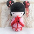 Kokeshi au crochet...