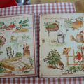 lot de plaque murale comptoir des familles neuves : 25euros le lot 