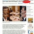 François Hollande : Déjeuner "Chez Laurent" 