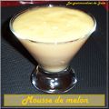 Mousse de melon