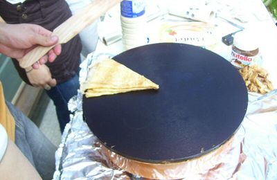 Faire des crêpes illégalement à la fac... Vive la