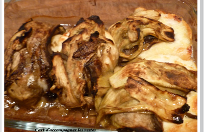 Aubergine farcie au chèvre