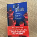 J'ai lu Comme un empire dans un empire de Alice Zeniter (Editions J'ai Lu)