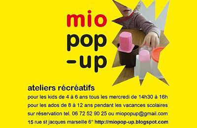 Ateliers récréatifs mio pop-up