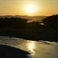 [Drôme] coucher de soleil sur les Ramières