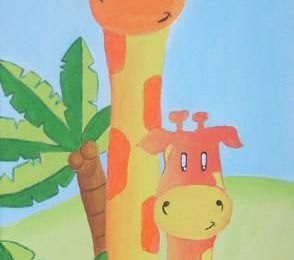duo de girafes 
