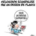 Mélenchon scandalisé par un dessin de Plantu - par Dilem - 21 janvier 2011