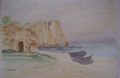 Les falaises d'Etretat