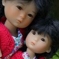 Yu Ping et Ten Ping, mes poupées Ruby Red Galleria 