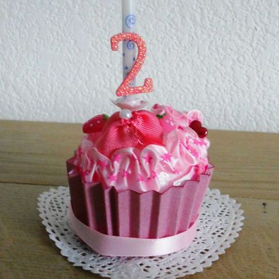 Cup-cake dans sa boite