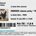 Hoorsees / TH da Freak - Samedi 19 Juin - Boule Noire (Paris)