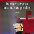 -62- "Toutes ces choses qu'on ne s'est pas dites" de Marc LEVY