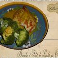 Poulet et brocolis au curry