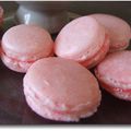 Macarons aux fraises Tagada