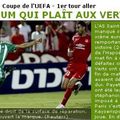 UEFA - 1er tour (aller) : Tel Aviv -ASSE