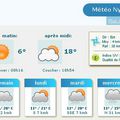 Météo du 18 Octobre 2008