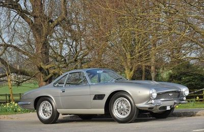 One-of-a-kind DB4GT with Italian-built coachwork offered at Bonhams sale.   