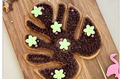 Gâteau tropical - tarte chocolat 