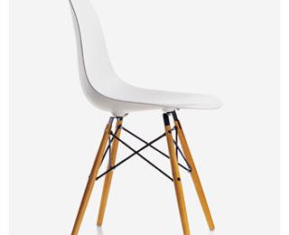 Chaise BLANCHE DSW Eames (Vitra)