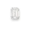 A  17.62 carats rectangular-cut diamond ring