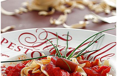 Saucisses de Francfort aux poivrons et tomates....recette Weight Watchers