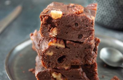 Brownie à la vapeur #sansgluten #sanslactose #sanssucre
