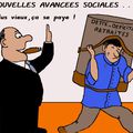 Les  nouvelles  avancées  sociales . .