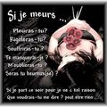 si je meurs...............