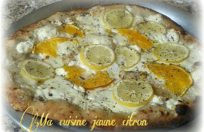 Un tour en cuisine : Pizza citron