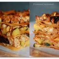 lASAGNES POULET ET PRUNEAUX