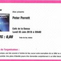 Peter Perrett - Lundi 3 Juin 2019 - Café de la Danse (Paris)