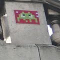 Les space invaders arrivent en train