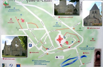 La forteresse médiévale de Yèvre-le-Châtel…