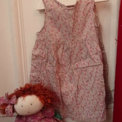 Robe JACADI Liberty Héloïse rose 2 ans