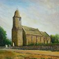 PEINTRE  DE LA MANCHE NORMANDIE IMPRESSIONISTES