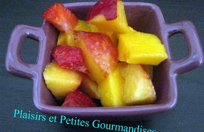 salade de fruits improvisée