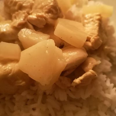 Poulet à l'ananas