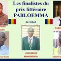 les finalistes du prix littéraire pabloemma du tchad 2021