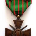 La Croix de guerre, une médaille de bronze pour les braves