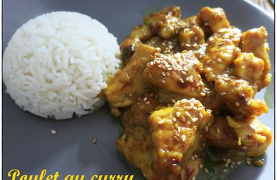 Poulet au curry.