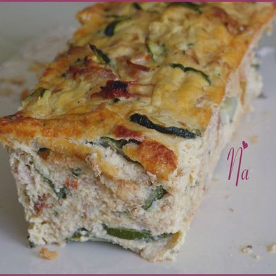 cake courgettes thon.