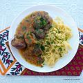 Osso buco in bianco pour le jeu " Un jour, un livre, une gourmandise "