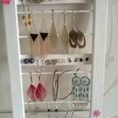 Rangement pour boucle d'oreille