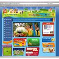 Site internet de Kid Parc, parc d'attractions pour enfants en Gironde