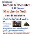 Marché de Noël dans la résidence Bonnedonne-Coallia