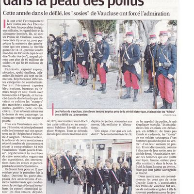 Défilé du 11 novembre à Salon de Provence