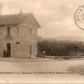 Arinthod, bureau de poste et villa Bon Accueil 1911 