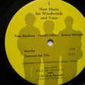 Thomas Buckner, Gerald Oshita, Roscoe Mitchell : New Music for Woodwinds and Voice (1750 Arch, 1981)