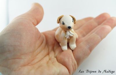 Figurine chien ou animaux pour gâteau : cake toppers chien