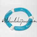 bracelet bleu turqoise